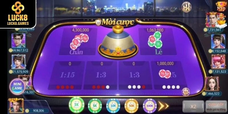 Lý do các bạn nên chơi game xóc đĩa uy tín Luck8